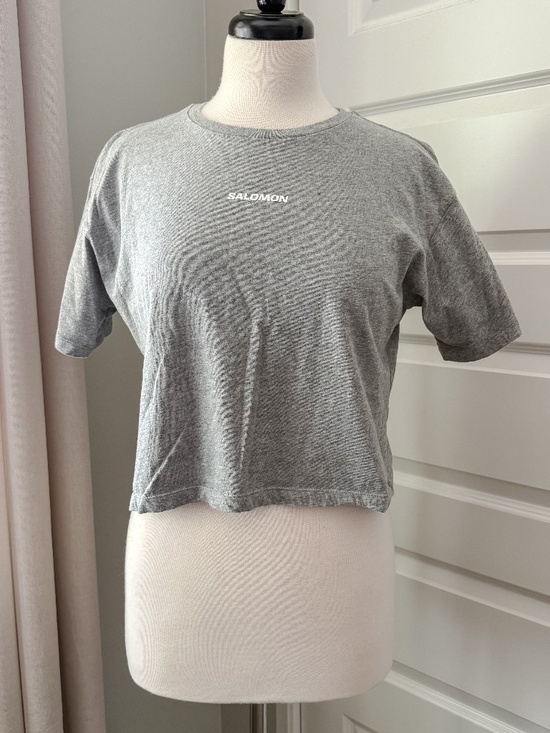 Salomon Logo Twist-1 Short Sleeve Tee — Size Medium - Picture 2 of 6